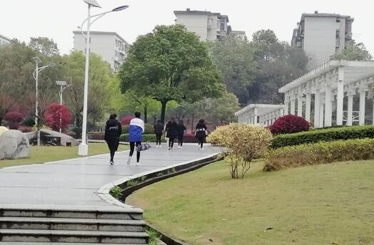 核工業衛生學校校園一角