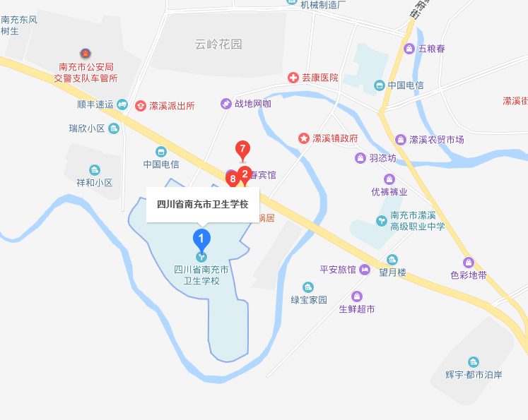 南充衛(wèi)生學(xué)校在哪