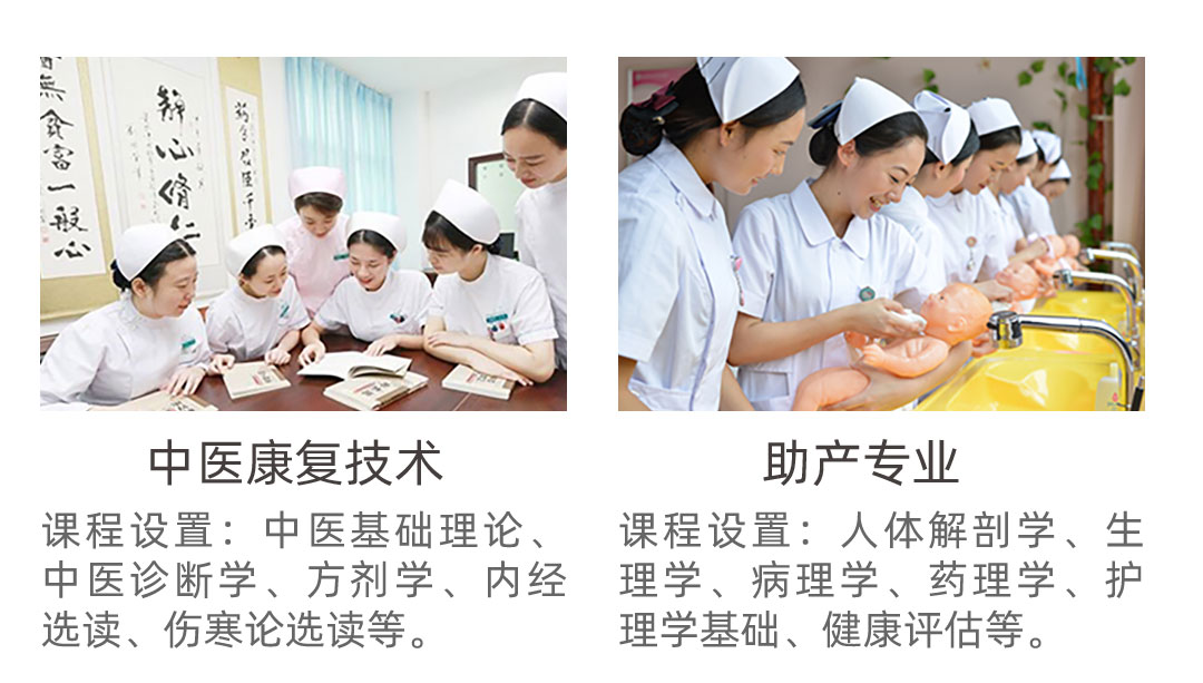 中醫康復技術、助產專業
